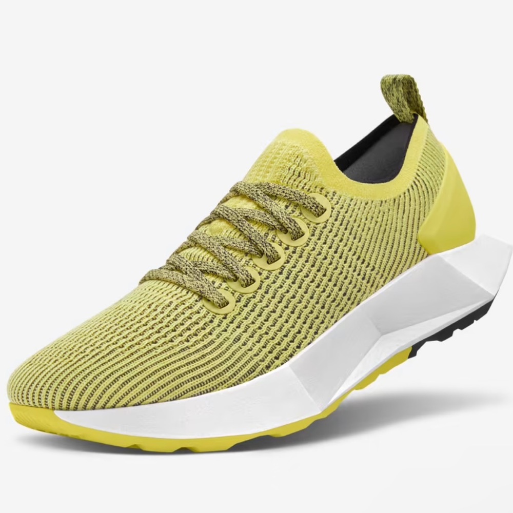 ALLBIRDS Tree FlyersBuoyant yellow Blizzard sole size 10 men